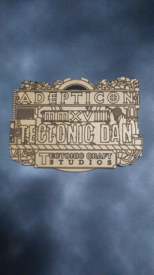 AdeptiCon 2018 Personalized Name Tag