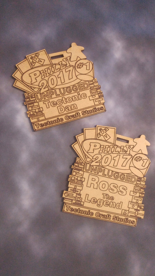 Personalized Name Tags, standard and deluxe