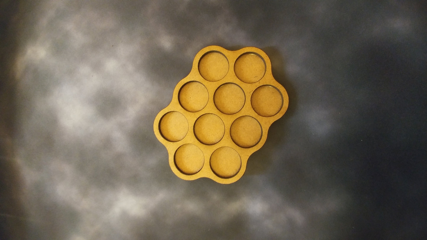 Round Base Movement Trays