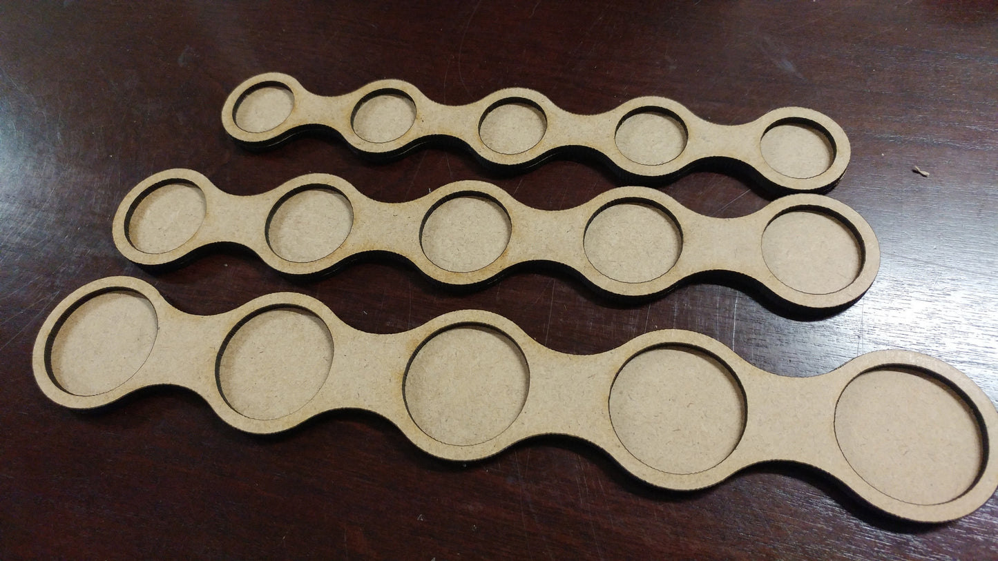 Perfect Spaced Round Base Movement Trays