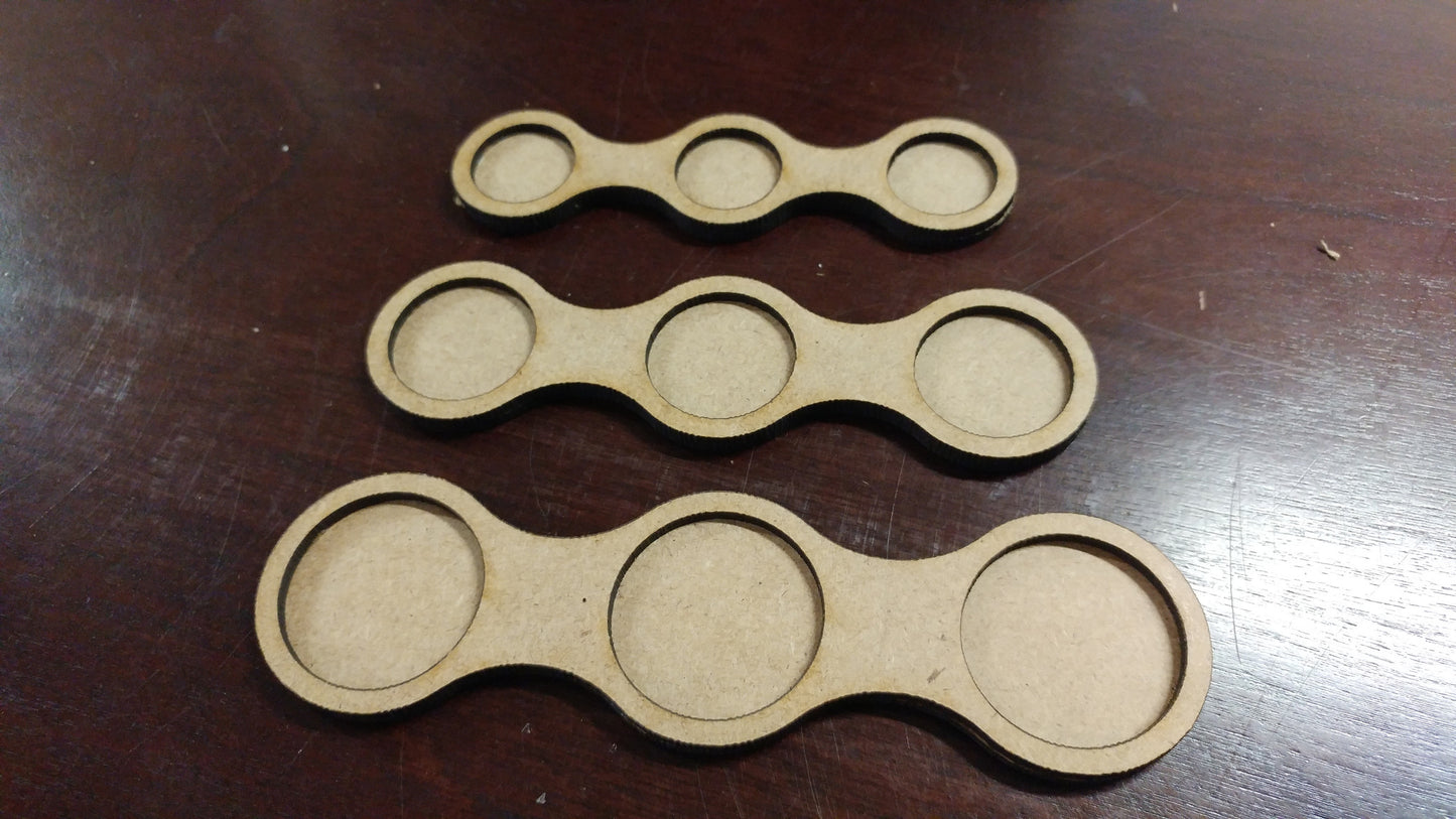 Perfect Spaced Round Base Movement Trays