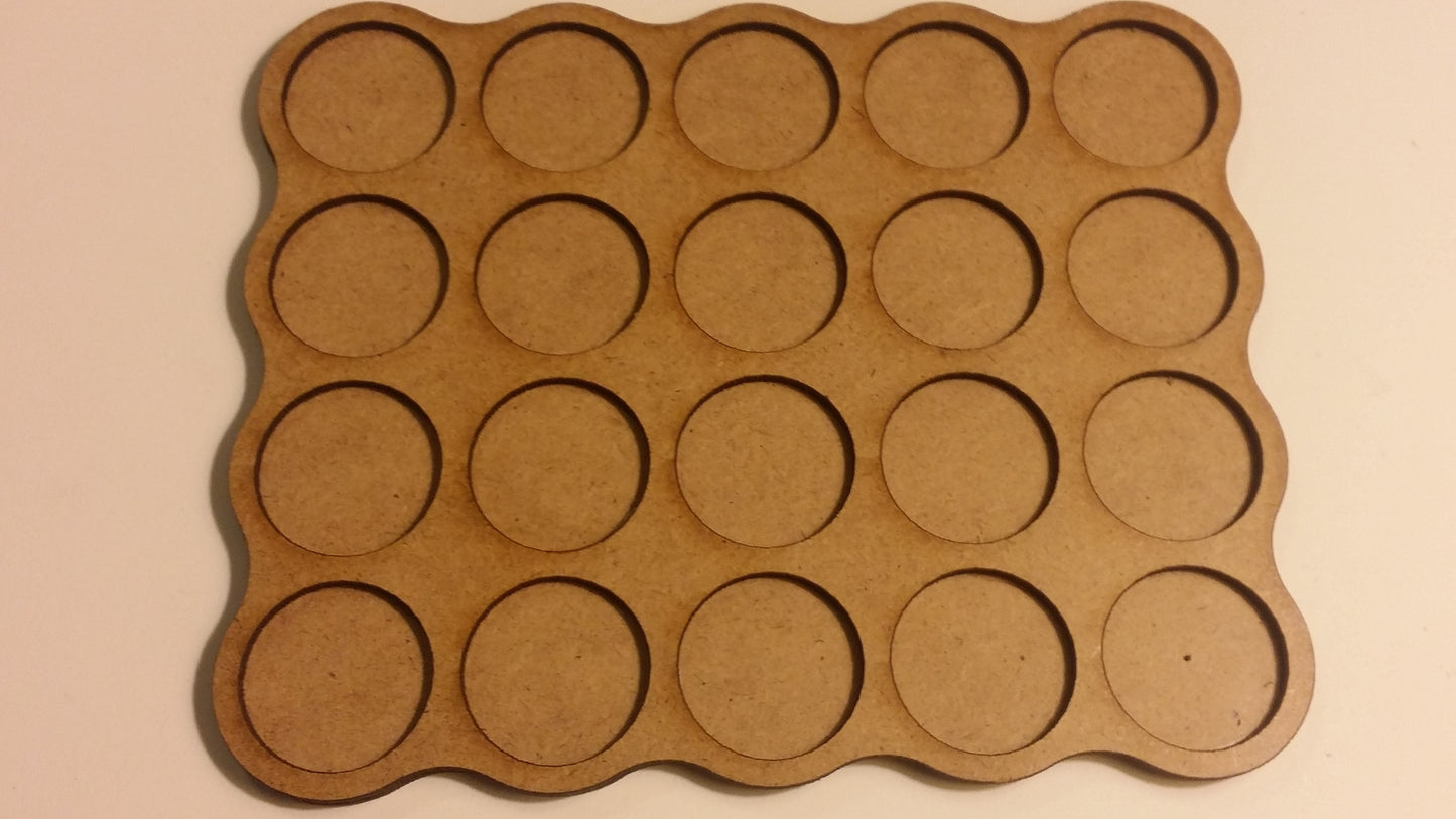 Round Base Movement Trays
