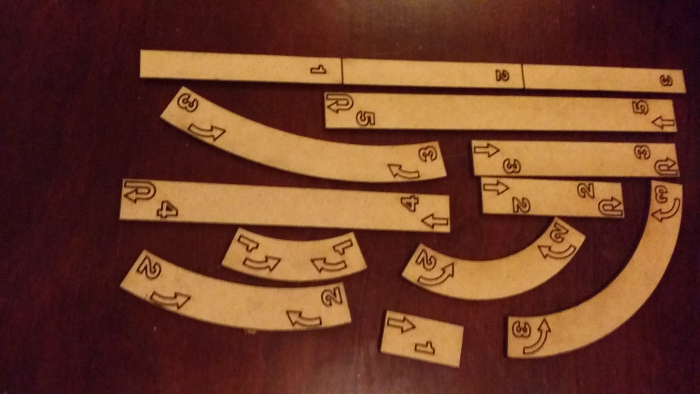 Starfighter Template Set