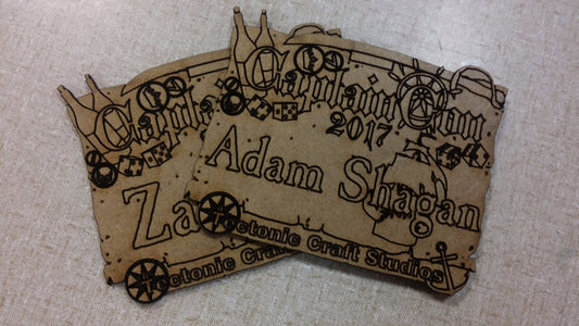 CaptainCon 2017 Custom Name Badge