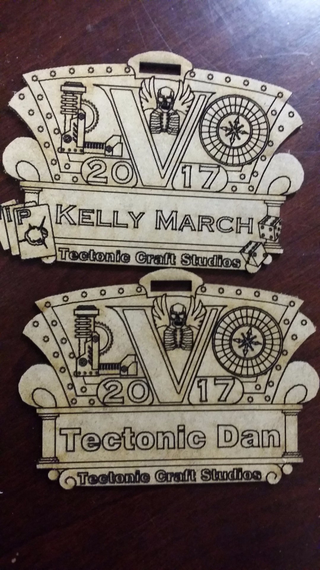 LVO 2017 Custom Name Tag