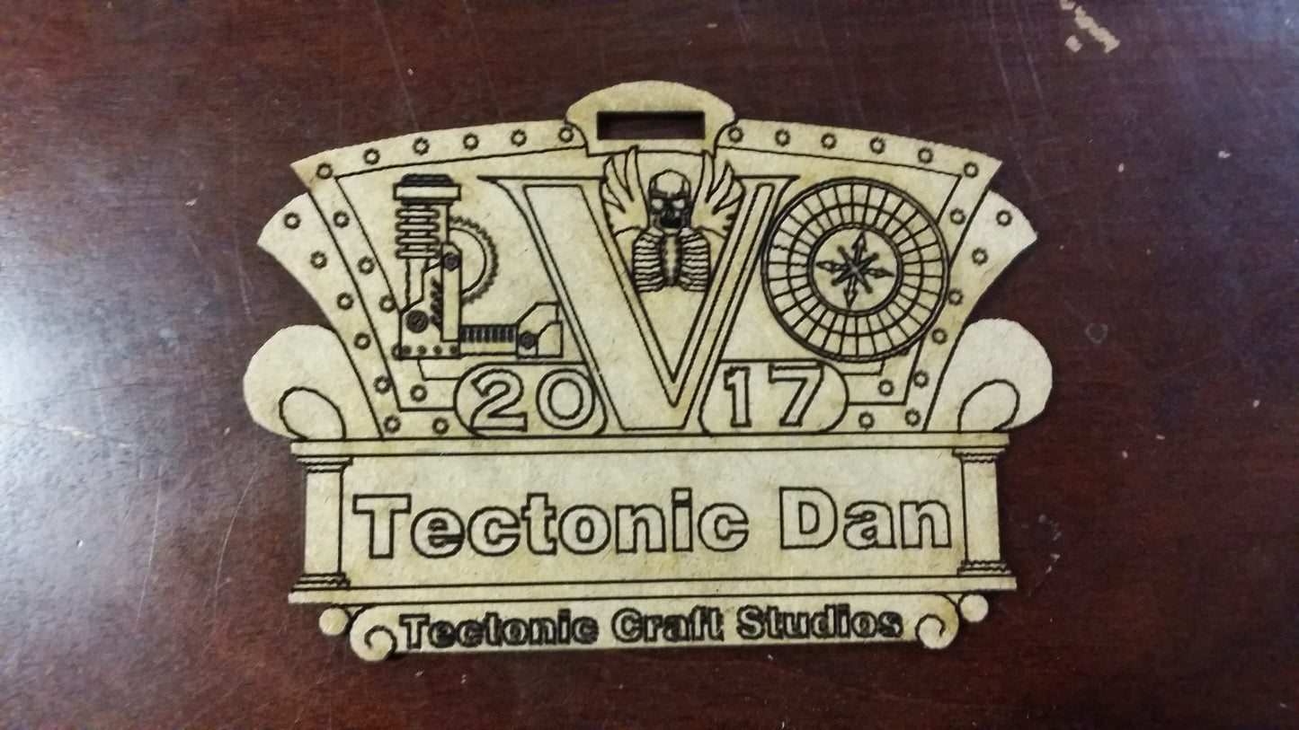 LVO 2017 Custom Name Tag