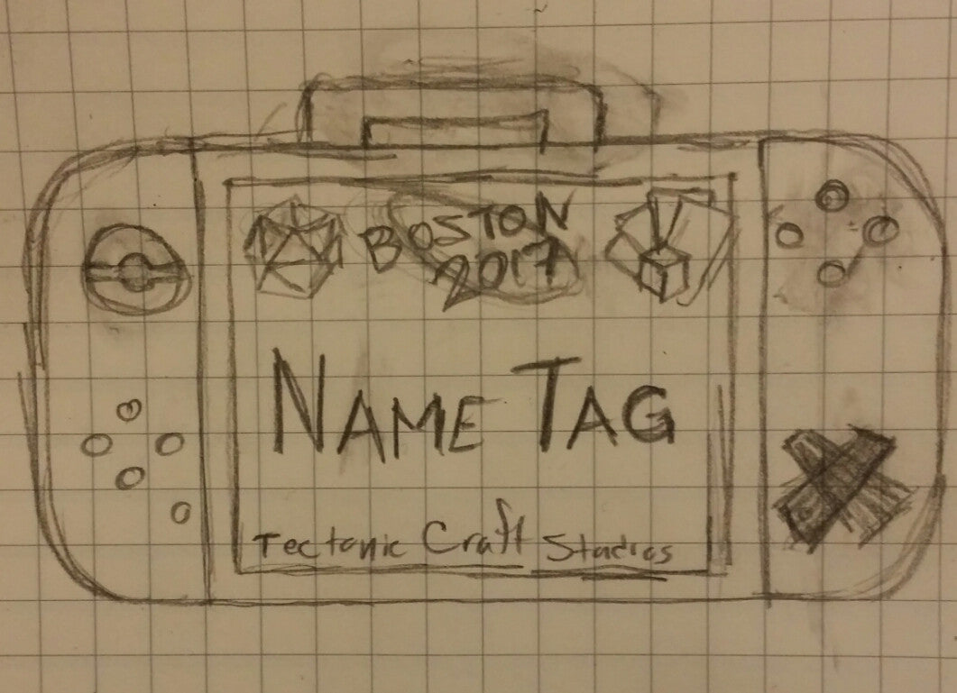 PAX East Custom Name Tag