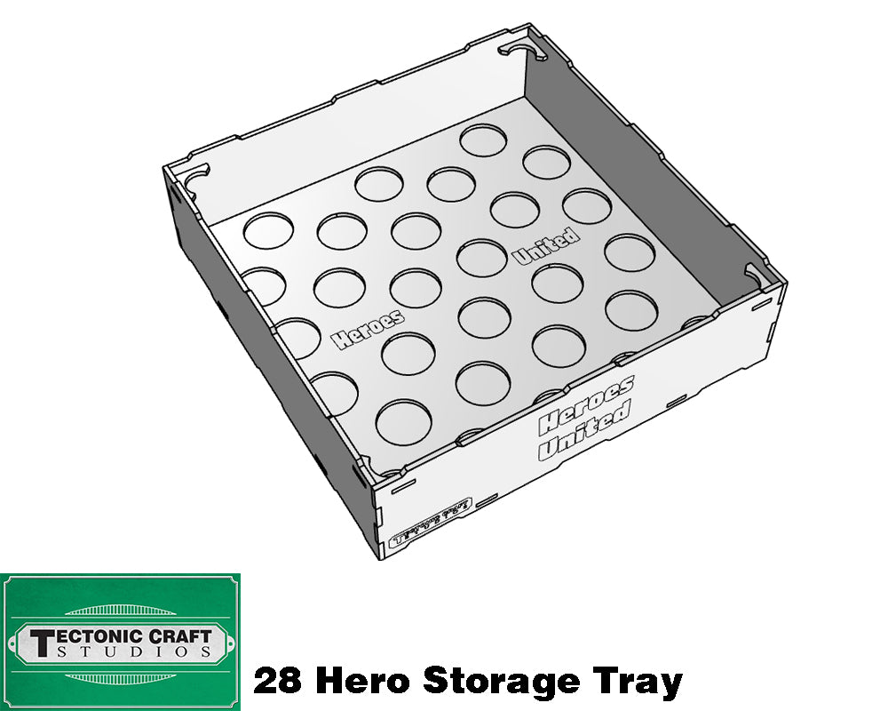 Heroes & Villians United Storage Insert