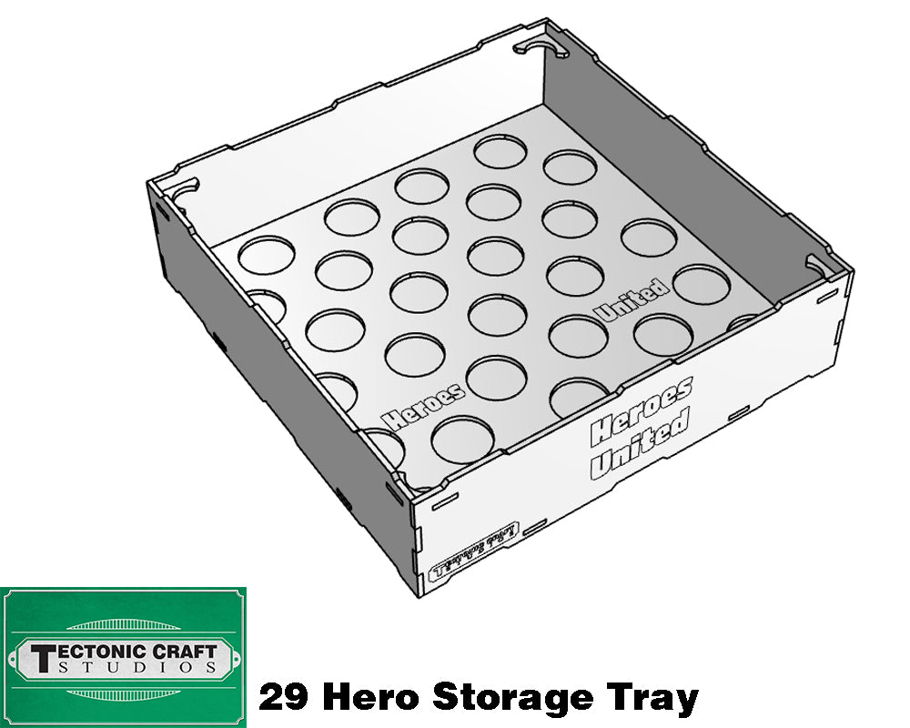 Heroes & Villians United Storage Insert