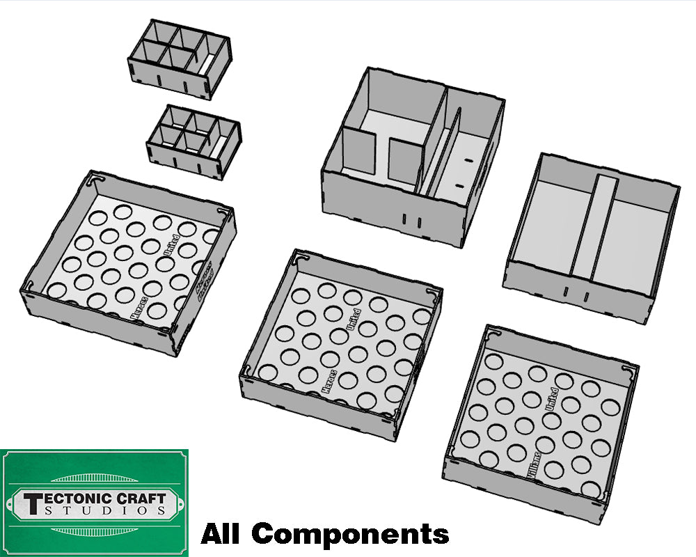 Heroes & Villians United Storage Insert