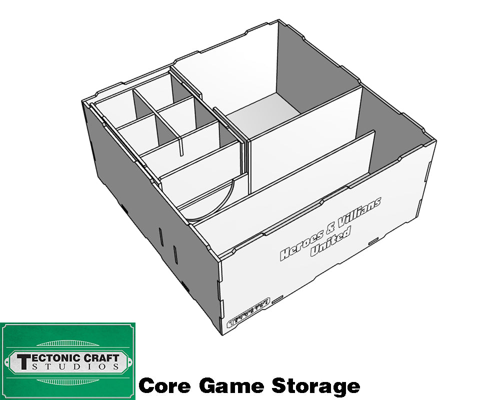 Heroes & Villians United Storage Insert