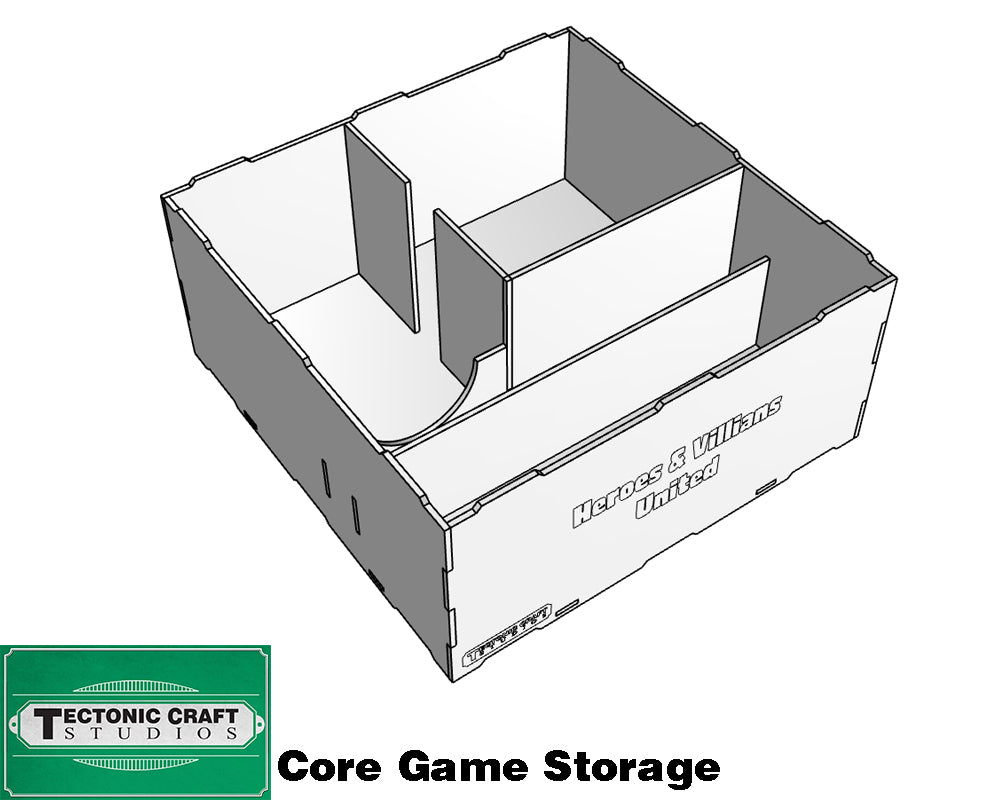 Heroes & Villians United Storage Insert