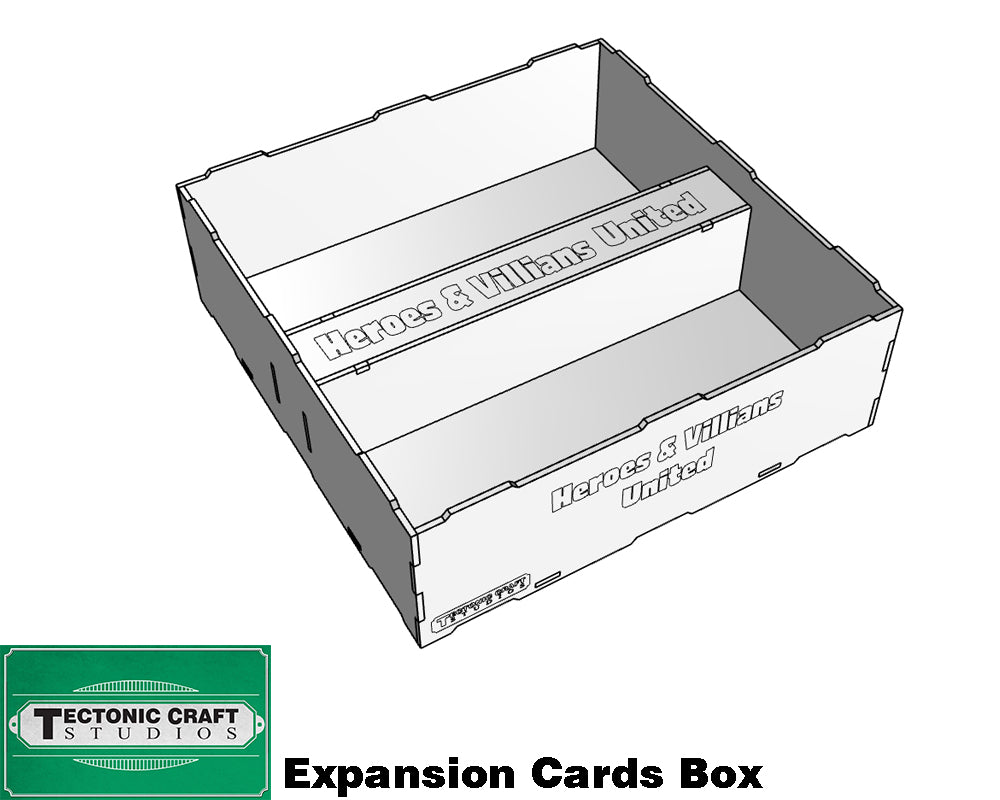Heroes & Villians United Storage Insert