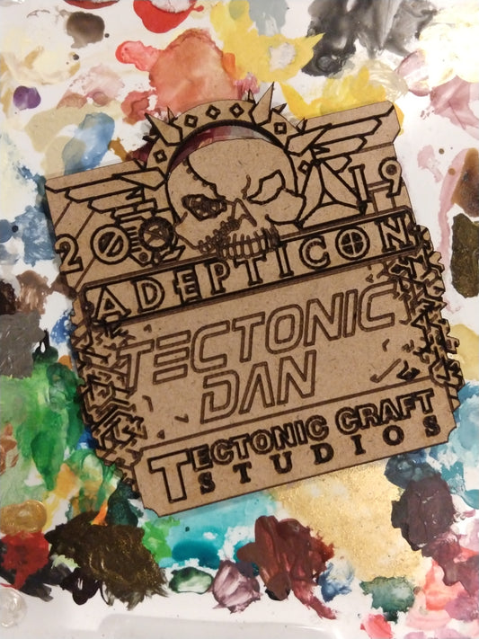 AdeptiCon 2019 Personalized Name Tag