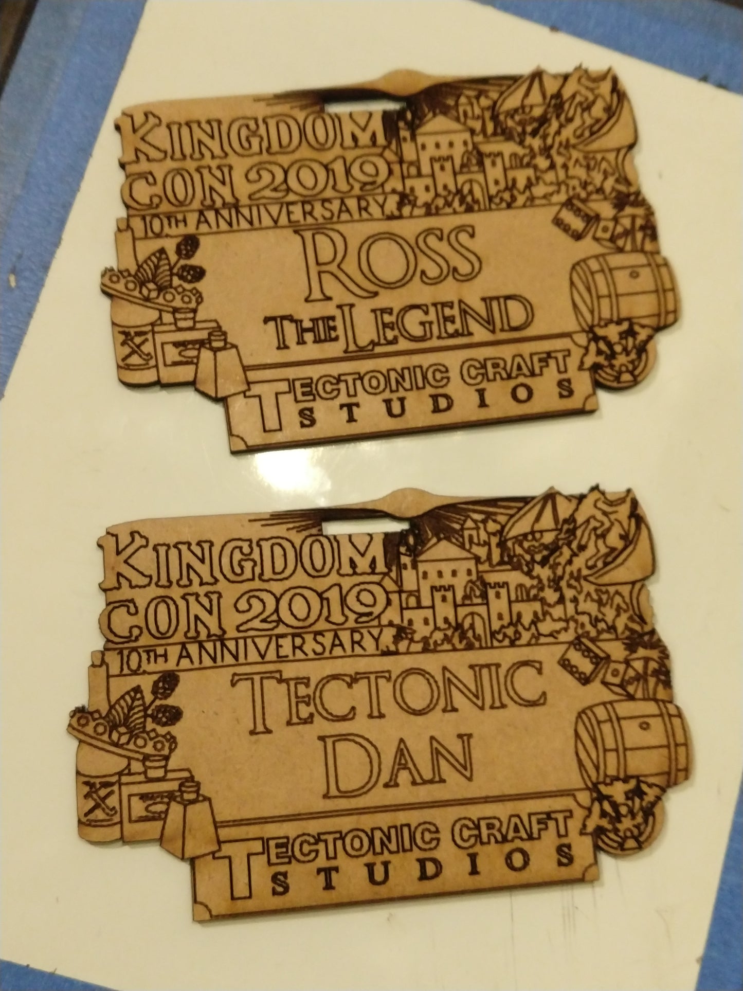 KingdomCon 2019 Commemorative Nametag