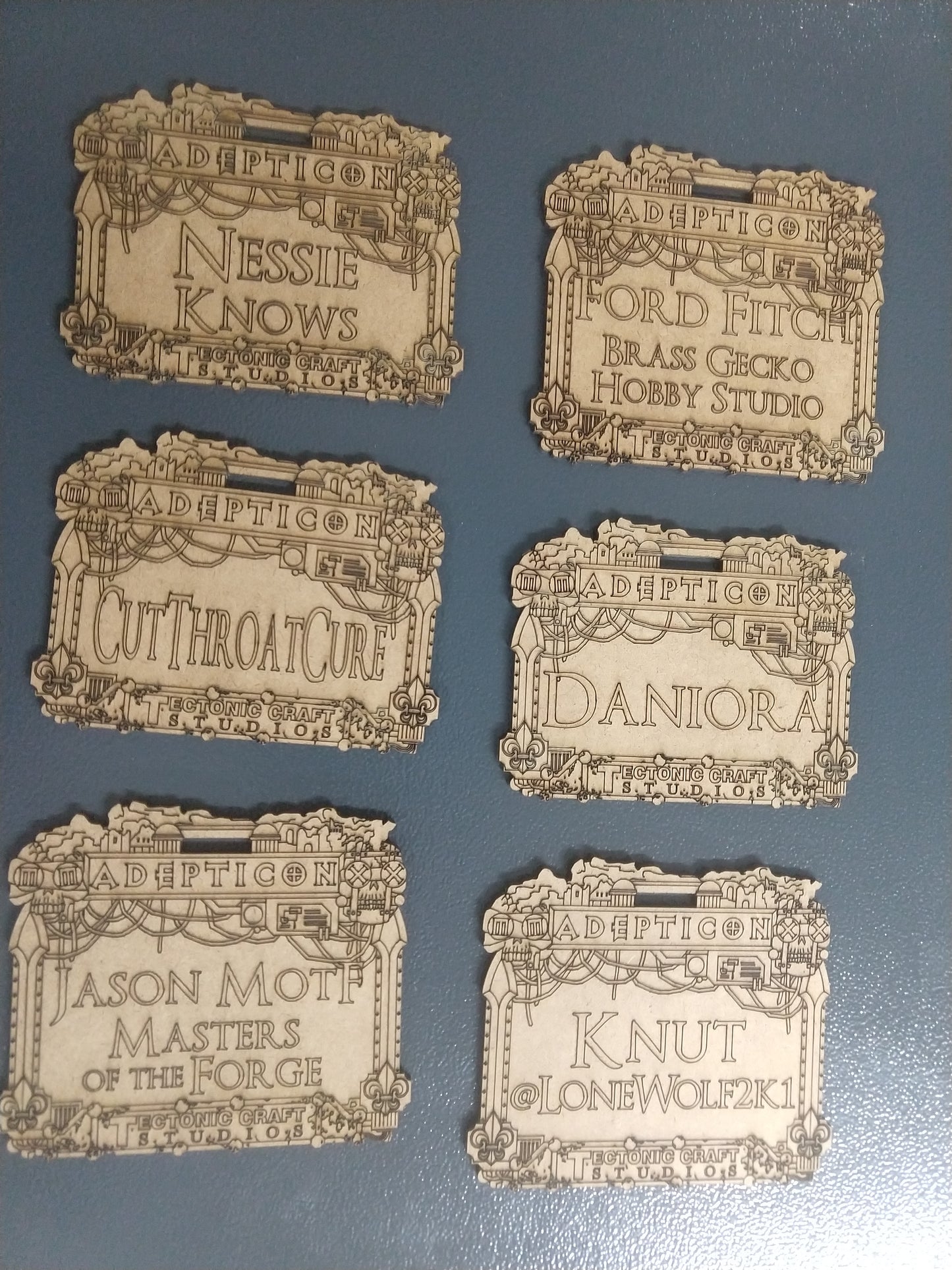AdeptiCon 2020 Custom Name Tag