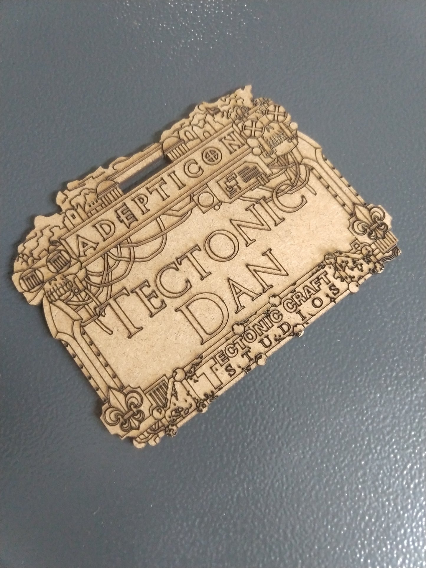AdeptiCon 2020 Custom Name Tag