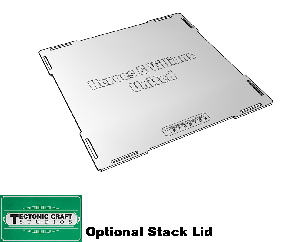 Heroes & Villians United Storage Insert