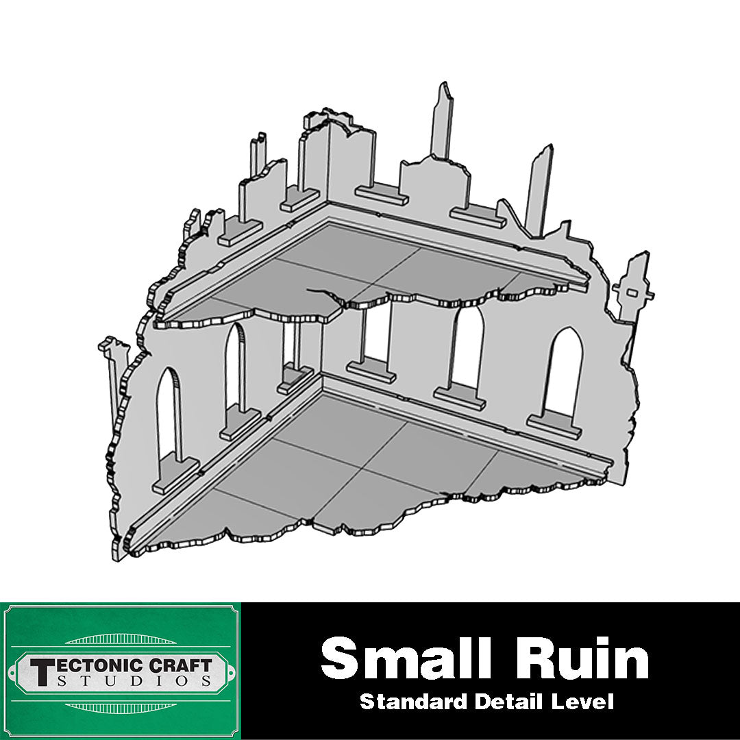 40k 9th Gothic Ruins: Small