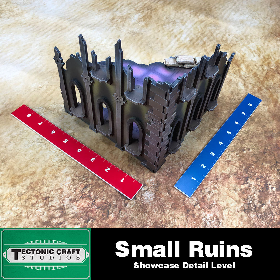 40k 9th Gothic Ruins: Small