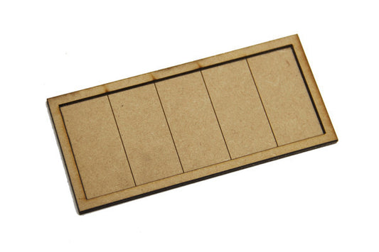 Custom Chariot/Monster Movement Trays (50x100mm, 48mmx100mm)