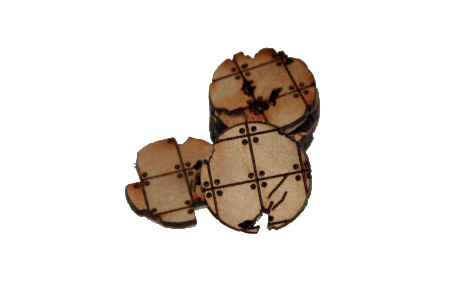 32mm Hulk Plate Base Crowns (5)
