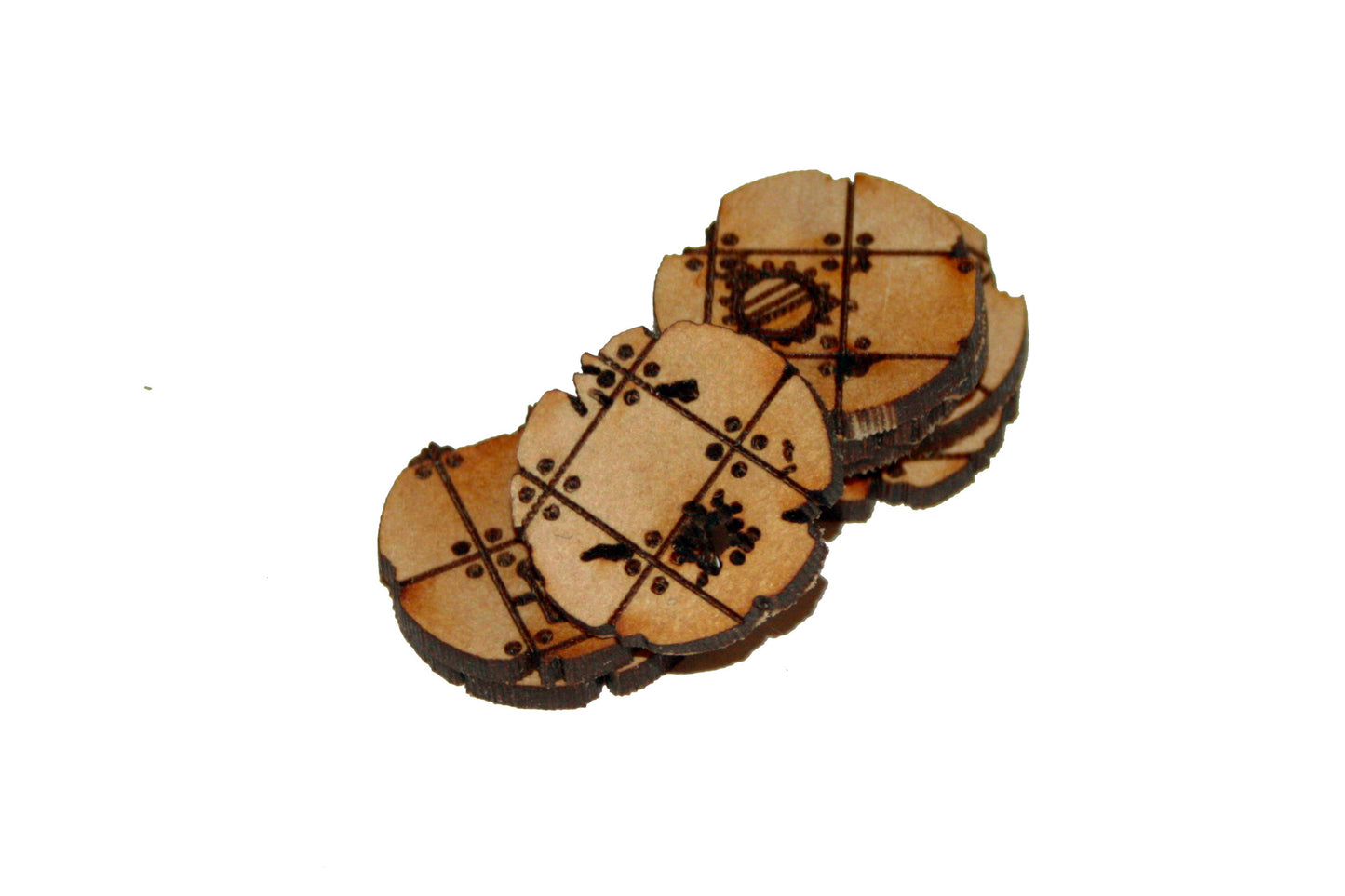 32mm Hulk Plate Base Crowns (5)