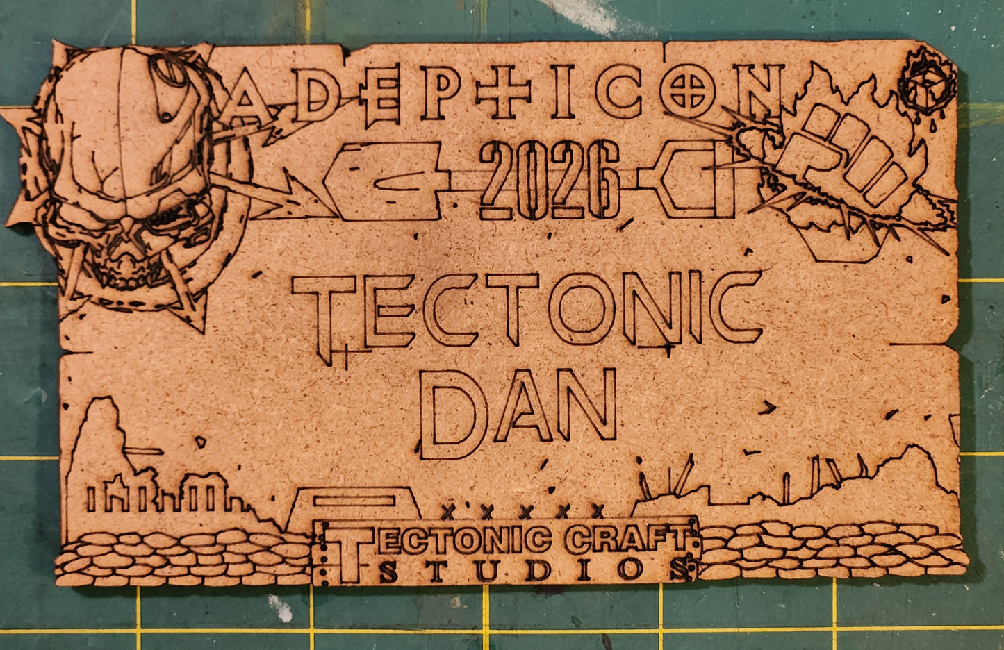AdeptiCon 2026 Custom Name Tag