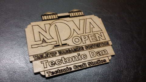 NOVA Open 2016 Custom Nametag