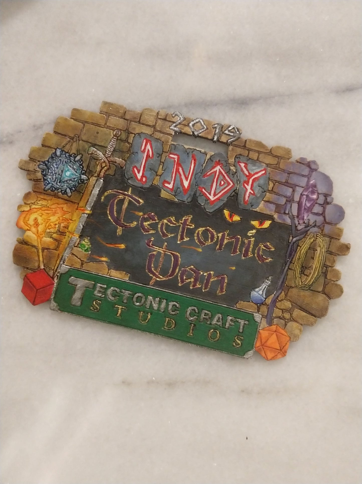 Indy 2019 Custom Name Tag