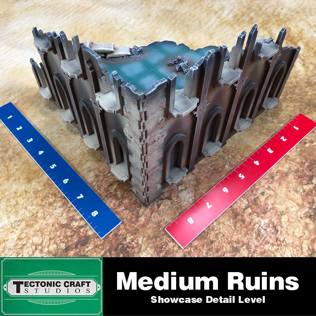 40k 9th Gothic Ruins: Medium