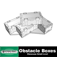 40k 9th Obstacles: Gothic Box Pile
