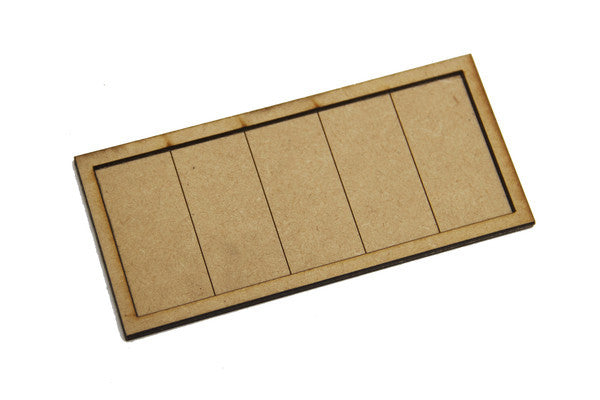 Custom Chariot/Monster Movement Trays (50x100mm, 48mmx100mm)