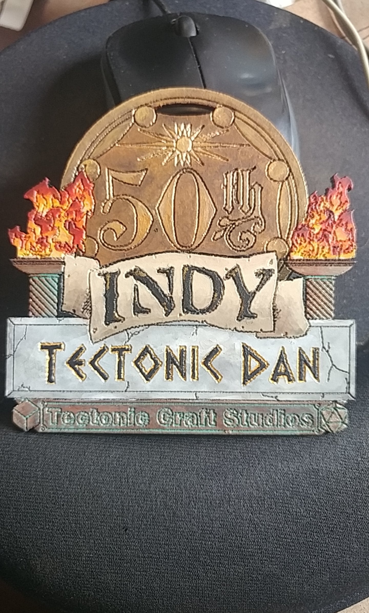 50th Aniversary Indy 2017 Personalized Name Tag